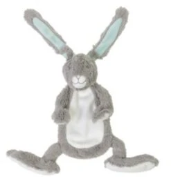 Happy Horse Hase Twine Grau Schnuffeltuch