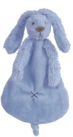 Happy Horse Hase Richie Tiefblau Schnuffeltuch